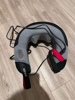 Homedics Gray, Black & Red U-Shape Neck Massager